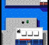 une photo d'Ã©cran de Teenage Mutant Hero Turtles sur Nintendo Nes